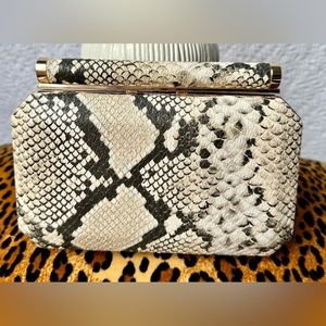 True Decadance Python Clutch